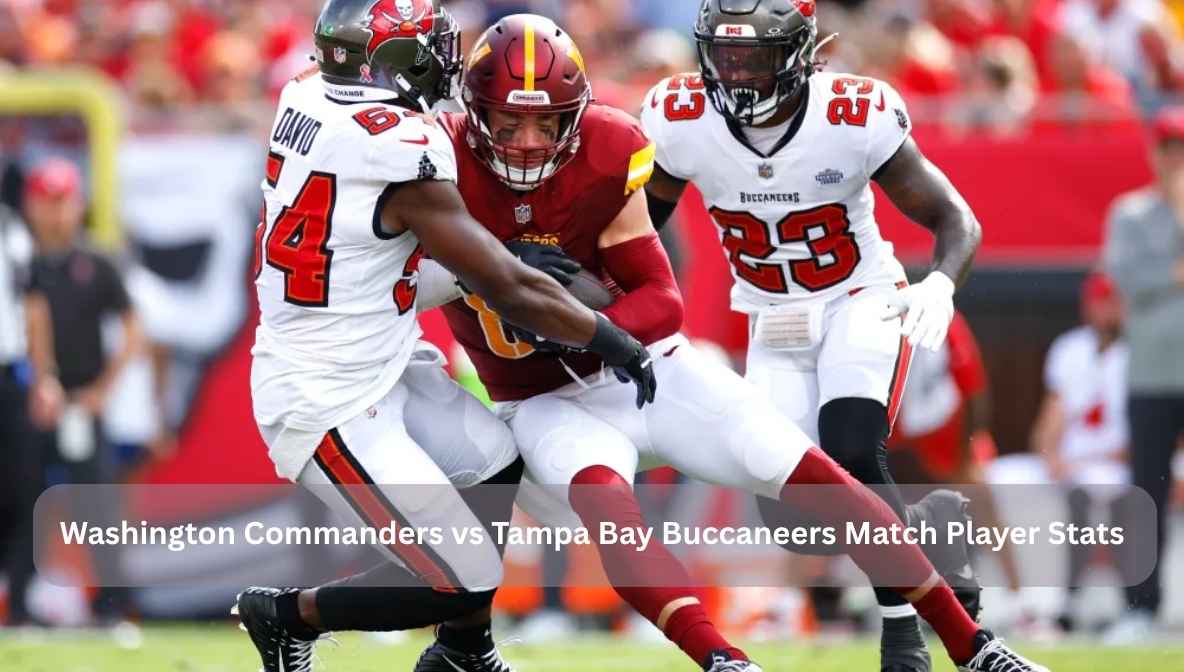 washington commanders vs tampa bay buccaneers match player stats
